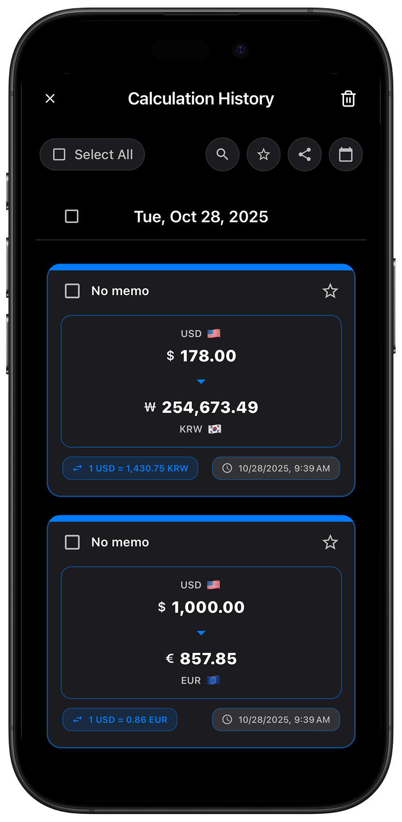 Exchango FX - 스마트 환율 계산기 앱