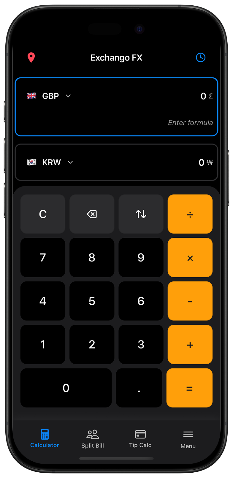 Smart Currency Calculator